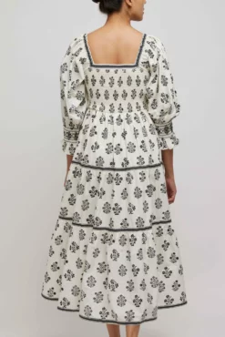 Mathilde Dress In Fichou Flower -TUKE BAZAAR Sales Store 20 07 2022Daydress03151 scaled