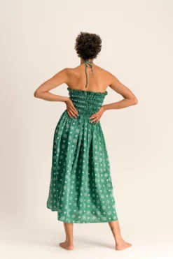 Billie Dress - Emerald Floral -TUKE BAZAAR Sales Store BILLIEDRESSEMERALD Full CR2 22 scaled