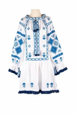 Nomeda Embroidered Ukrainian Dress -TUKE BAZAAR Sales Store CAF ADE 4