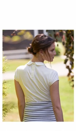 Cassandra Polo - -TUKE BAZAAR Sales Store Cassandra Cream Bk2 30c5db72 0433 4968 9097 4220b41f3ab6