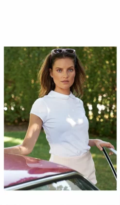 Cassandra Polo - -TUKE BAZAAR Sales Store Cassandra White Porsche 9b66b841 4c3d 47b6 a2dd ee3441c272ec