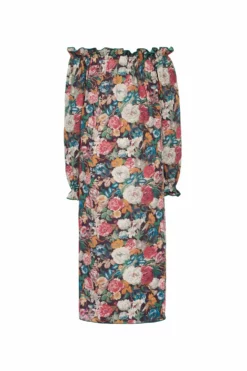 Grace Dress In Still Life Floral 7 Grace Dress In Still Life Floral -TUKE BAZAAR Sales Store DRESS STRLSFLW1 R scaled