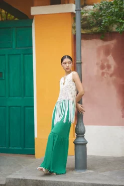 Single Hand Knotted Macrame Blouse -TUKE BAZAAR Sales Store DSC 8627