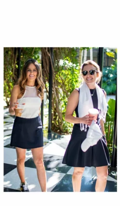 Darrow Boxpleat Skirt -TUKE BAZAAR Sales Store DarrowMeadeBLACKjupiter