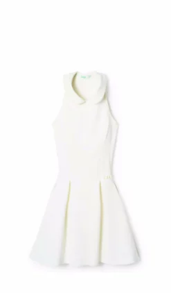 Dune Racerback Dress With Collar