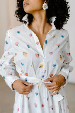 Eleanor Shirt Dress -TUKE BAZAAR Sales Store ELcollection Spring2023 LRP 266