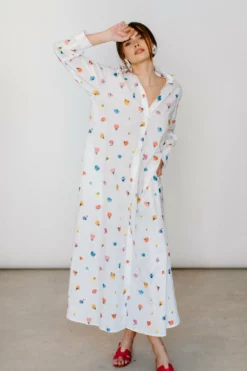 Eleanor Shirt Dress -TUKE BAZAAR Sales Store ELcollection Spring2023 LRP 51