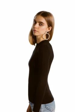 Coal Peachskin Long Sleeve Crew Neck -TUKE BAZAAR Sales Store EcomFW 18 Marta 813 1024x1024 2x bae09d9d 6cef 4ae4 bf5f e4dd194a05fe