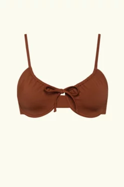 The Emily Top - Cognac
