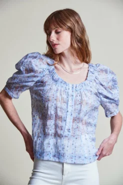 The French Girl Shirt 11 The French Girl Shirt -TUKE BAZAAR Sales Store FrenchGirlShirt Blue 1