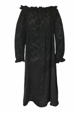 Grace Dress In Black Jacquard