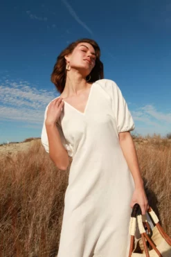 Faye Linen Maxi -TUKE BAZAAR Sales Store IMG 2083Large