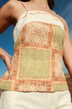 Allison Linen Blouse 8 Allison Linen Blouse -TUKE BAZAAR Sales Store IMG 2227Large