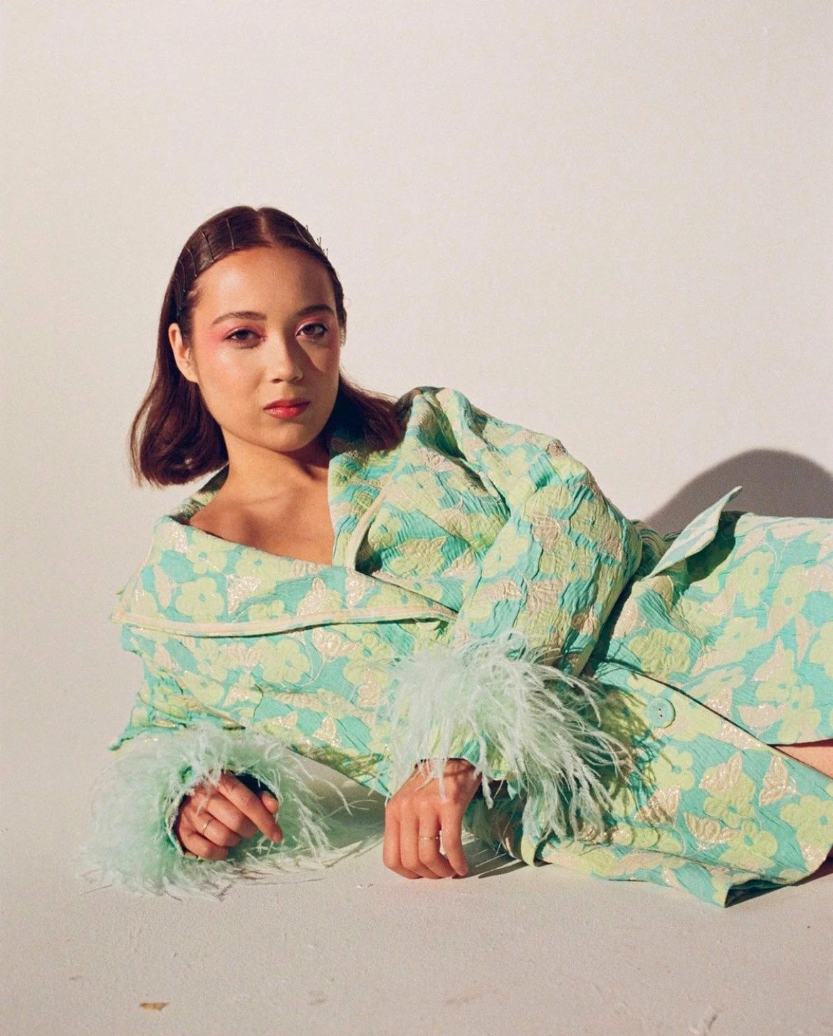 Jacqueline Mint Jacket 3 Jacqueline Mint Jacket - Image 3