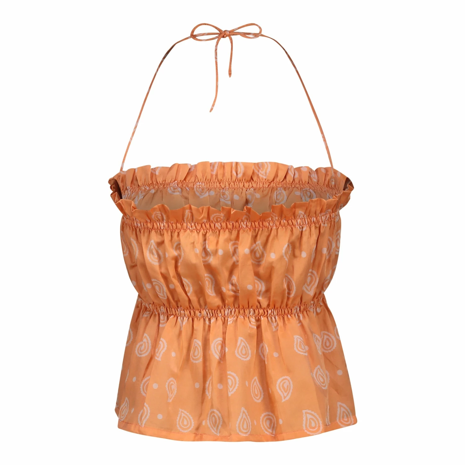 BILLIE TOP -CORAL REEF PAISLEY 5 BILLIE TOP -CORAL REEF PAISLEY - Image 5