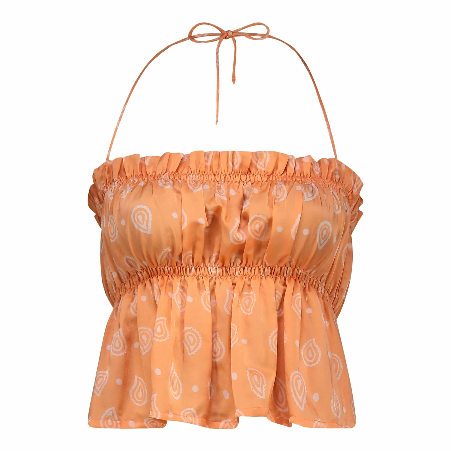 BILLIE TOP -CORAL REEF PAISLEY 1 BILLIE TOP -CORAL REEF PAISLEY