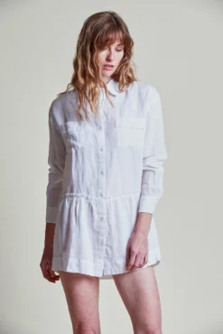 The Juliette Dress -TUKE BAZAAR Sales Store JulietteDress White 2