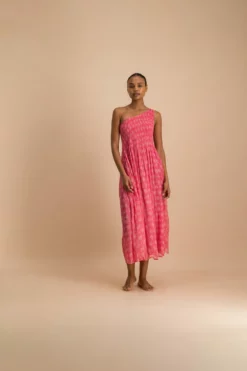 TARA DRESS - BUBBLEGUM PINK 9 TARA DRESS - BUBBLEGUM PINK -TUKE BAZAAR Sales Store LOOK15SUMMER FB CR2 24 scaled