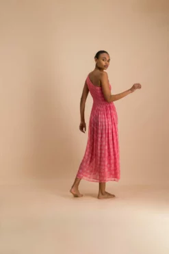 TARA DRESS - BUBBLEGUM PINK 11 TARA DRESS - BUBBLEGUM PINK -TUKE BAZAAR Sales Store LOOK15SUMMER FB CR2 40 scaled