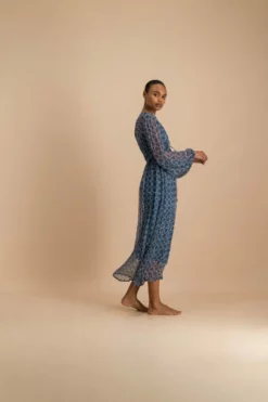 Betty Dress - Pitch Blue Stargazer -TUKE BAZAAR Sales Store LOOK16SUMMER FB CR2 13 scaled