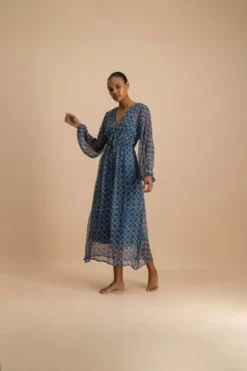 Betty Dress - Pitch Blue Stargazer -TUKE BAZAAR Sales Store LOOK16SUMMER FB CR2 4 scaled