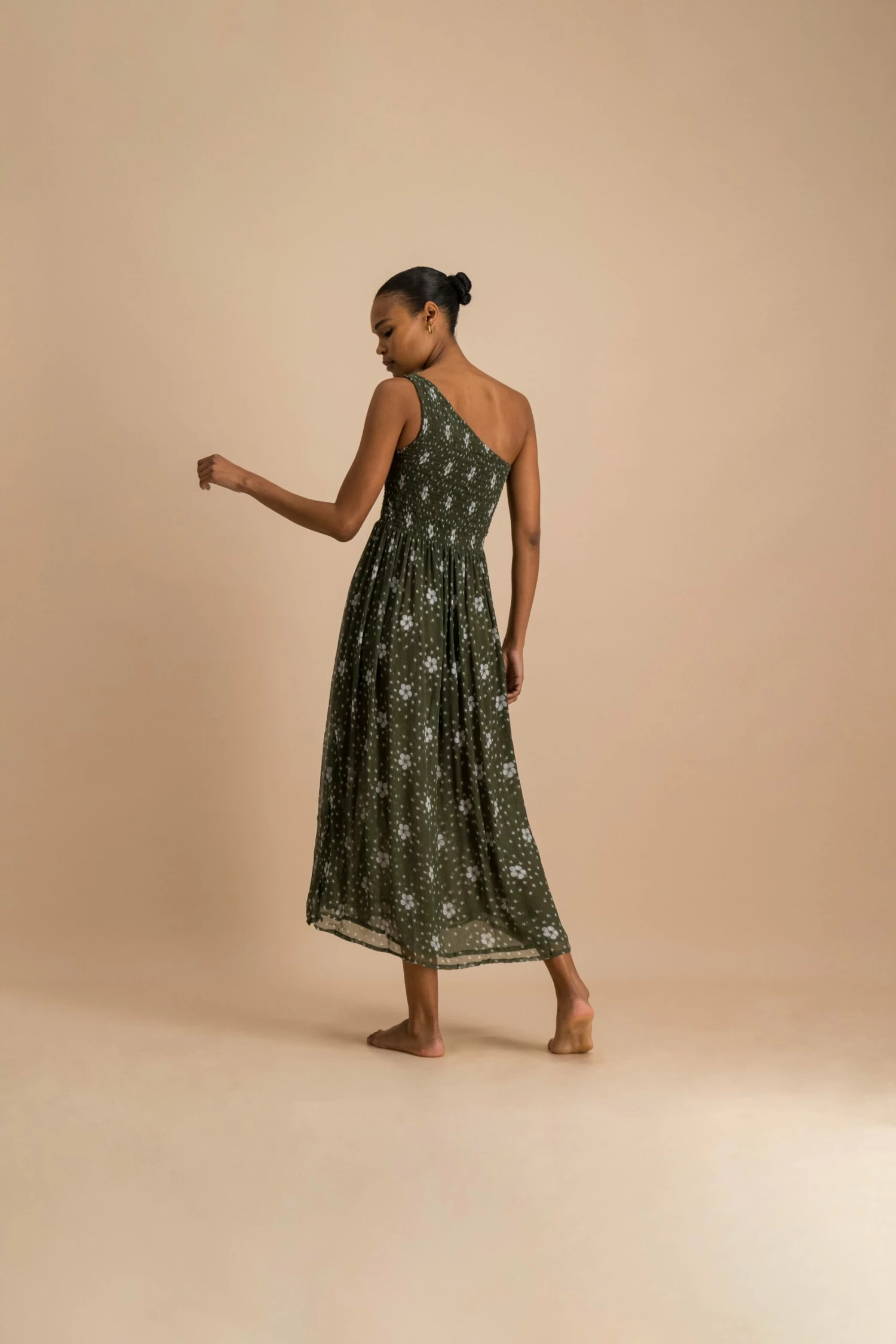 TARA DRESS - IGUANA 4 TARA DRESS - IGUANA - Image 4