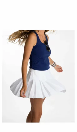 Langley Skirt 24 Langley Skirt -TUKE BAZAAR Sales Store LangleySkirtWhiteBlairTwirl