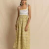 Lotta Dress In Yellow Sunflower