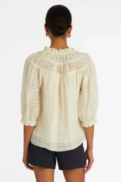 FINLEY TOP -TUKE BAZAAR Sales Store Marie Oliver Finley Top Whitecap 03 scaled