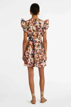 FIONA DRESS -TUKE BAZAAR Sales Store Marie Oliver Fiona Dress Petaline 03 scaled