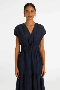 INDY DRESS -TUKE BAZAAR Sales Store Marie Oliver Indy Dress Sapphire 04 scaled