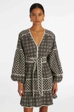 JULIANNA DRESS -TUKE BAZAAR Sales Store Marie Oliver Julianna Dress Cocoa Blossom 02 scaled