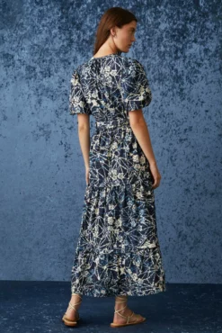 Natalie Dress -TUKE BAZAAR Sales Store Marie Oliver Natalie Dress Batik Floral 03 scaled