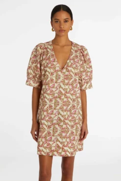 OLA DRESS -TUKE BAZAAR Sales Store Marie Oliver Ola Dress Everglade 02 scaled