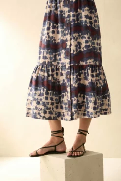 Yara Dress -TUKE BAZAAR Sales Store Marie Oliver Yara Dress Midnight Ice Dye 05 scaled