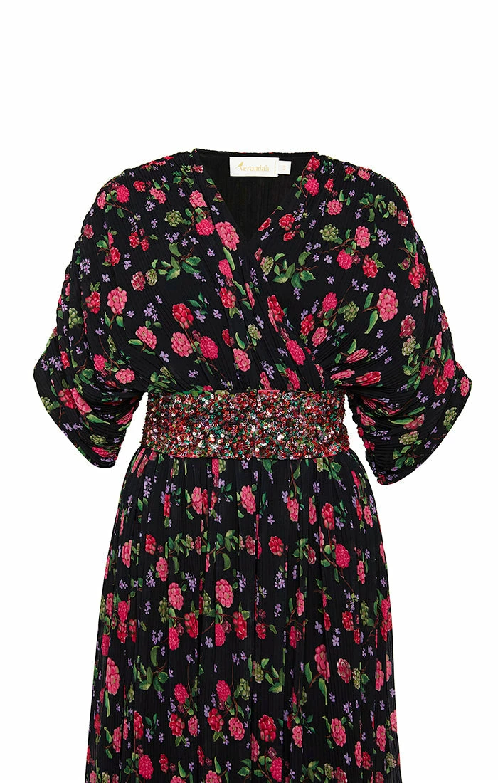 Recycled Plisse Belted Maxi 7 Recycled Plisse Belted Maxi - Image 7