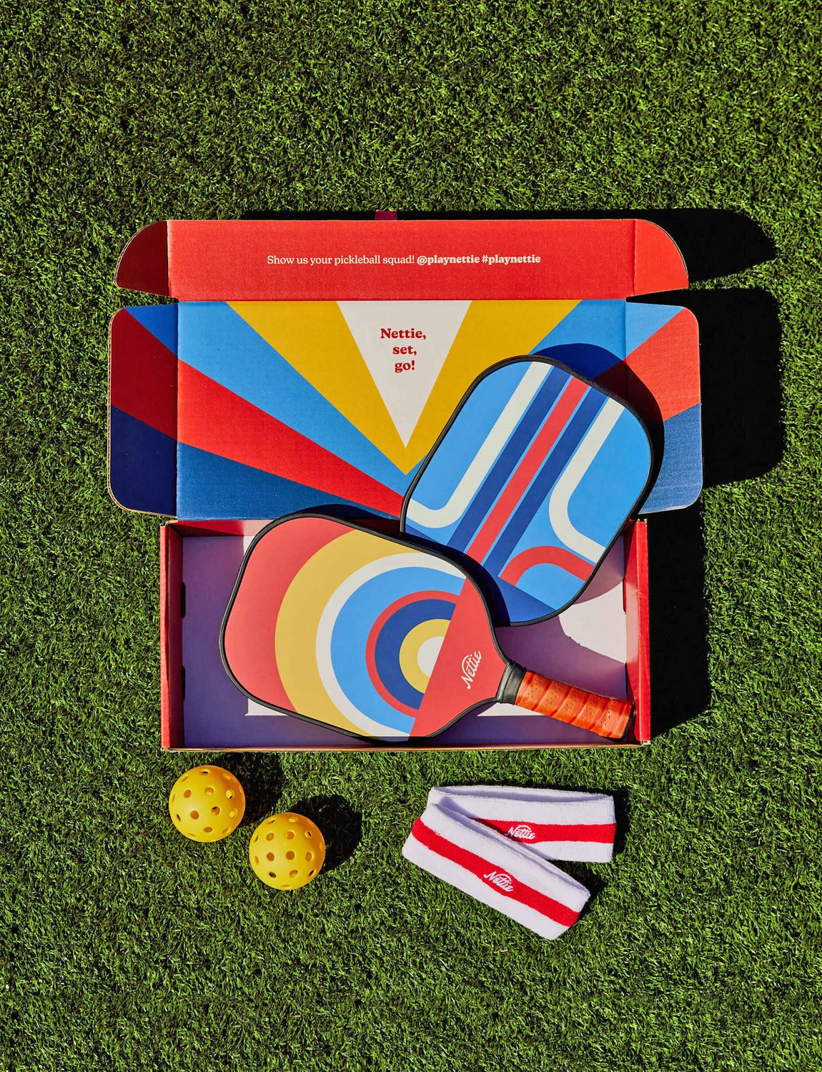 Nettie Pickleball Set - Double Pack 2 Nettie Pickleball Set - Double Pack - Image 2