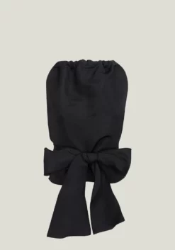 No.27 Wrap Top -TUKE BAZAAR Sales Store No.27BBowHalterTop reversejpg