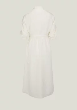 No.72 Empire Pea Button Dress -TUKE BAZAAR Sales Store No.72EmpirePeaButtonDress back