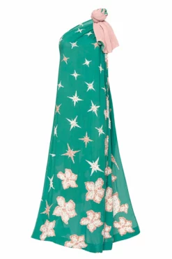 Hand Beaded Toga Gown