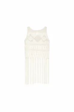 Single Hand Knotted Macrame Blouse