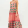 Strappy Maxi- Phoenix Rose