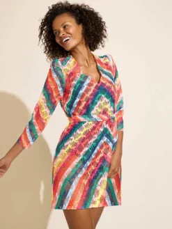 Quick-Drying Lace Rainbow Dress -TUKE BAZAAR Sales Store STY 1562 LaceTunic RainbowLace D 2400X3200 64bb4ff5 2a36 4f78 8045 0b22166034eb scaled