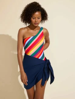 Sculpting One Shoulder Suit -TUKE BAZAAR Sales Store STY 1562 Oneshoulder RainbowPrint C 2400X3200 10934bf9 6aff 433c aa45 a4142286f60a scaled