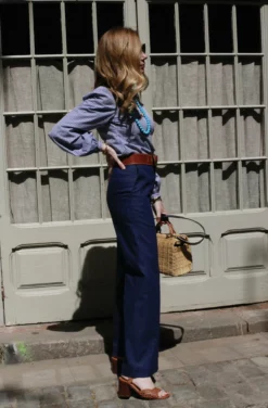THE DENIM JACOB TROUSERS -TUKE BAZAAR Sales Store THE DENIM JACOB TROUSERS NINA scaled 4