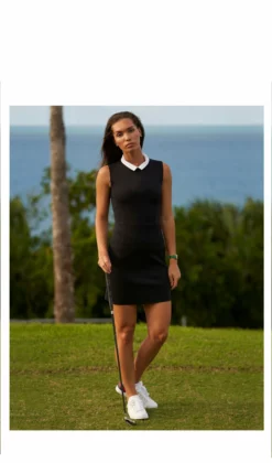 Taft Dress -TUKE BAZAAR Sales Store TaftHalterBKbermudaGOLF