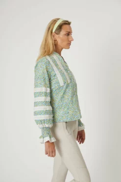 The Alex Shirt -TUKE BAZAAR Sales Store TheAlexShirt BlueFloral 0712