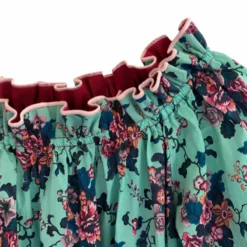 Grace Dress In Turquoise Chinoiserie -TUKE BAZAAR Sales Store image 4f5b76e6 4a84 4eb3 be17 265e768a1bc3