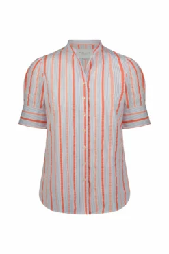 The Short Sleeve Puffed Shoulder Shirt